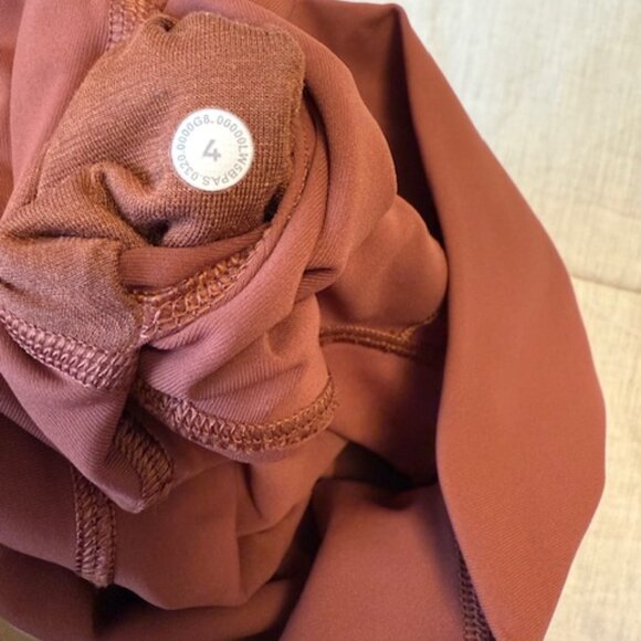 Lululemon Wunder Under High-Rise Tight 25" Full-On Luxtreme Ancient Copper Sz 4 - Picture 5 of 5